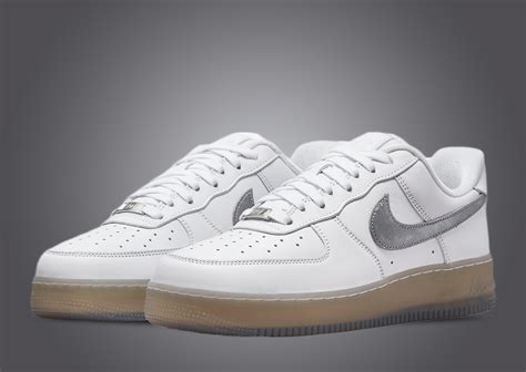 Nike Air Force 1 Premium Low Silver 